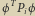 |ϕTPiϕ