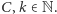 |C,k ∈N. 