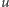 | u
