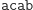 |acab 