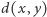 |d(x,y) 