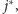  j∗,