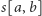 |s[a,b] 