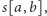 |s[a, b], 