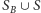 SB ∪ S 