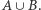 A |
