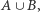 A