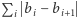 Pi bi −bi+1 