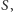|S, 