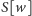 |S[w] 