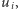 u , i