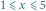 1D x D 5 