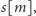 s[m],