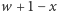 |w