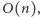 (n), O 
