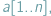 a[1::n]; 