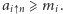 ai n ⩾mi. 