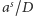 as/D 