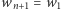 wn+1 = w1 