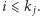 |i⩽ k j.