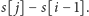 s[ j]− s[i− 1]. 