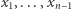 |x1,...,xn−1 