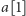 a[1] 