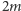 | 2m 