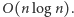 O(n