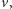 v,