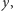 y,