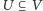 U