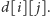 |d[i][ j].