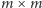 m