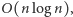 O(n