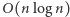 |O(n 