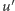 u′