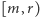 [m, 