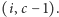 |(i,c − 1).