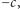 − c,