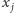 x j 