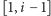 [1,i− 1] 