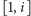 [1,i] 