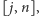 [ j,n], 