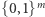 |{0,1}m