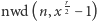  r |nwd (n,x 2− 1) 