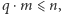 |q⋅m