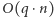 O(q ⋅n) 