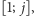 [1; j],