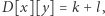 [x][y]=k+l, D 